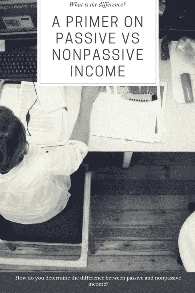 A Primer on Passive vs Nonpassive Income
