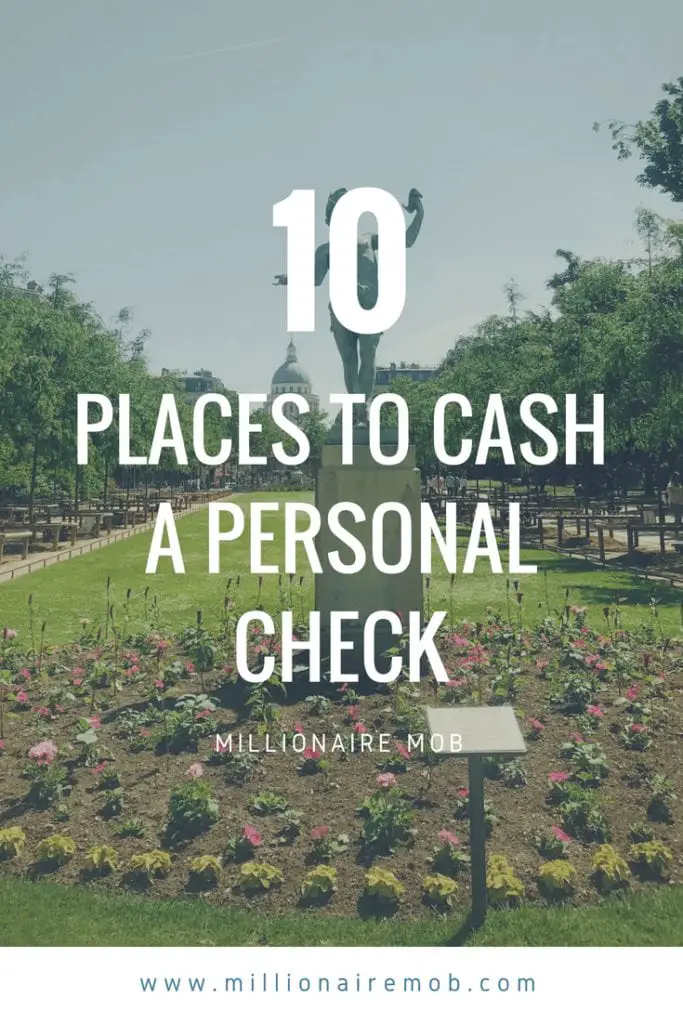 10 Places to Cash Personal Checks