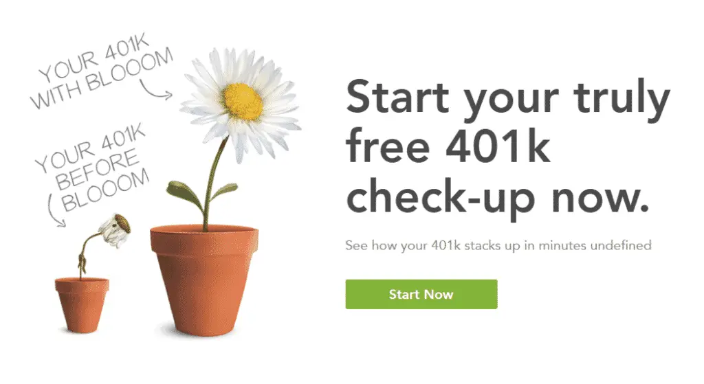 Blooom - Start your 401k check-up now