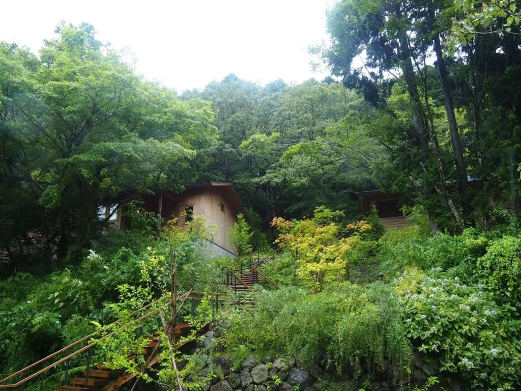 Villas at the Hysekikaku in Hakone, Japan